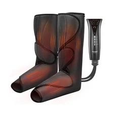 FIT KING Air Compression Leg and Foot Massager with Heat for Circul... Fast Ship