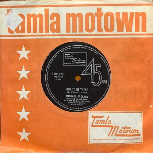 Michael Jackson - Got To Be There / Maria 1972 Motown Soul Funk Oz 45