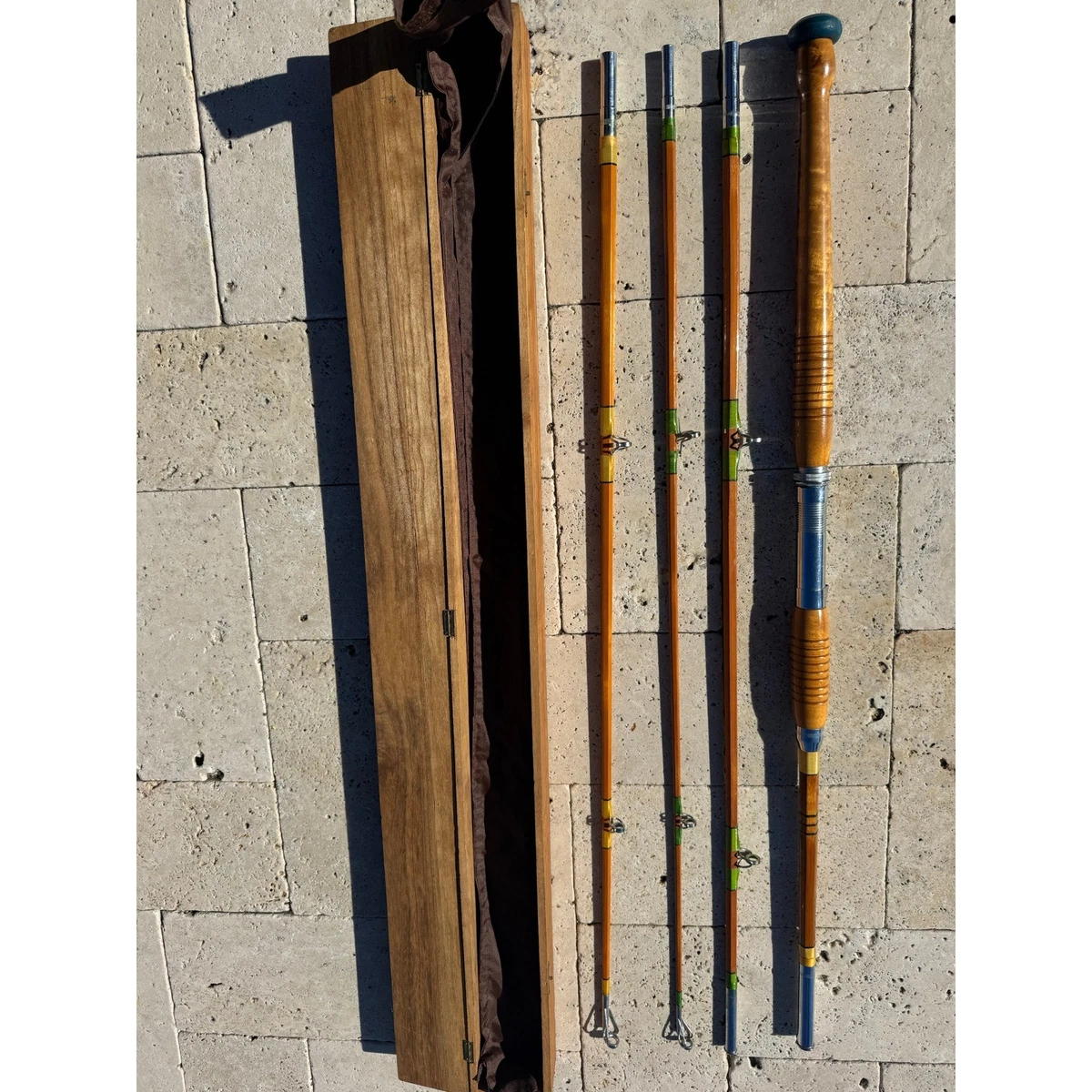 bamboo fly fishing rods ebay Bamboo Vintage Fly Fishing Rods for sale