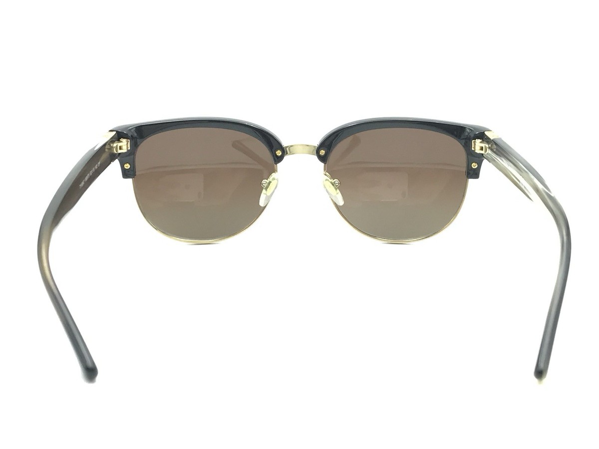 Tory Burch TY 9047 1606T5 White Black Round Sunglasses Brown  display picture 1