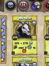 Wizard101  1 Deer Knight TC  Fast Delivery - Treasure Card