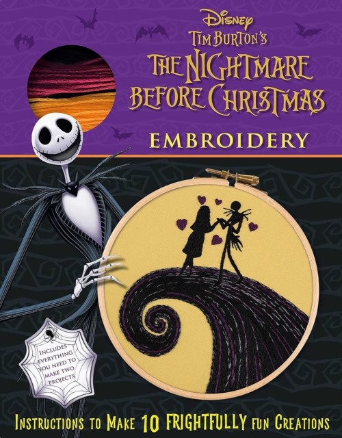 Disney Tim Burtons The Nightmare Before Christmas Embroidery by Deborah Wilding