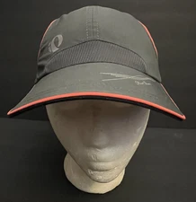 Pearl Izumi Cycling Running Hat Cap Adult One Size Gray Strapback Adjustable