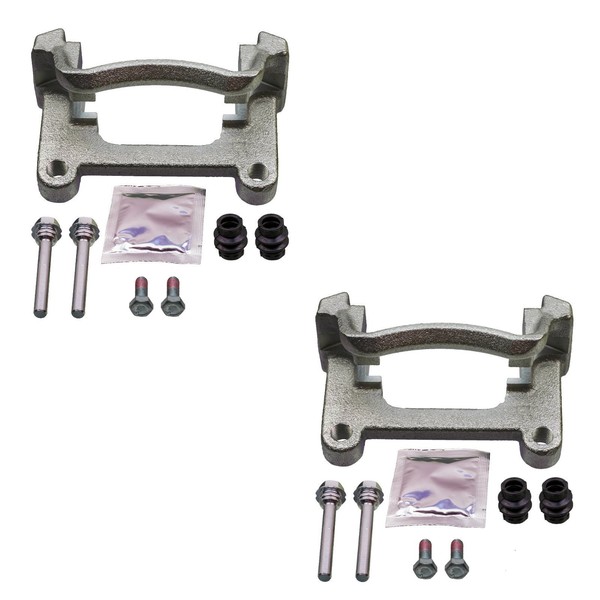 2X BremssattelträGer Hinten FüR VW T4 Bus Transporter Multivan Bremssattelhalter-image