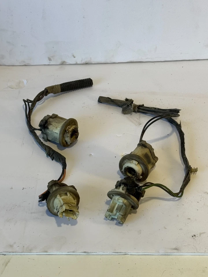 FORD F150 F250 F350 1987-1996 LUZ TRASERA LUZ FRENO ARNESES COLETA PAR  Foto 2 de 4