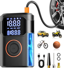 Tire Inflator Portable Air Compressor-150Psi Tire Air Pump, 5X Faster with Digit