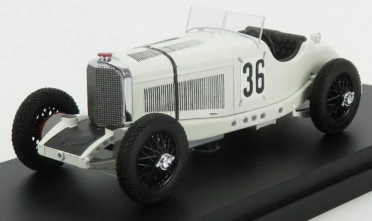 1/43 RIO MERCEDES BENZ SSKL N 36 3rd AVUS GP 1931 WHITE - Immagine 3 di 3
