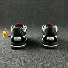 ிGUCCI RE-WEB Mens Shoes US Size Black Whit...