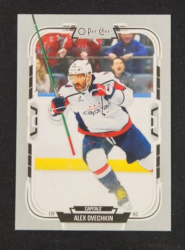 2025-26 O-Pee-Chee Milestone Goal Photo Variation Alex Ovechkin #165 Capitals