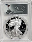 2020-W v75 Privy American Proof Silver Eagle ASE $1 PCGS PR70DCAM First Strike