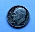 U.S. Coin-Circulated 1950-D Roosevelt Dime-90% Silver
