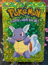 🔥Wartortle #8 - Vintage Vending Machine Prism Sticker 2000 🔥