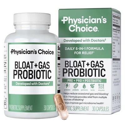 Bloat & Gas Probiotic 5-in-1 Proactive + Daily - Digestion & Gut - Herbals, D...