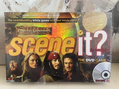 Scene It ? Fluch der Karibik DVD Quiz Brettspiel 2+ Spieler 13+ - versiegelt