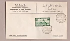 Nice older Egypt FDC cover, Air Navigation Conf. Cairo, Oct. 1, 1946 Scott C38