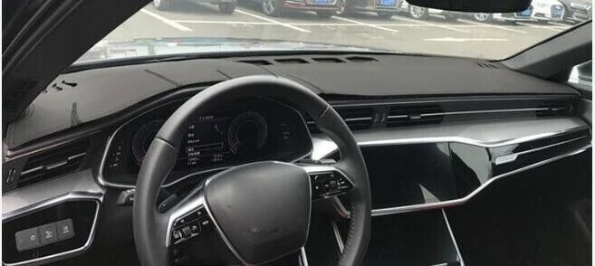 Alfombrilla de cuero antideslizante para tablero de instrumentos Audi A6/A7/RS6/RS7/2020-24 Foto 4 de 4