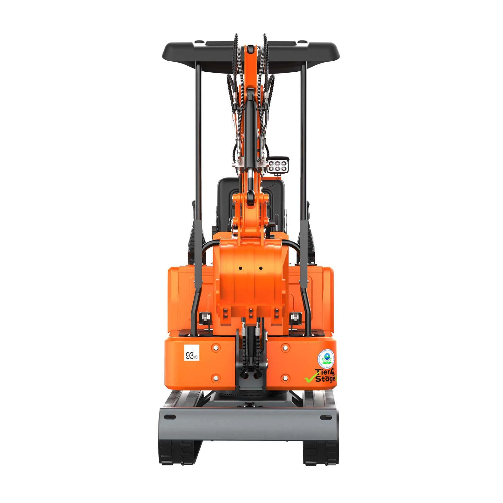 2000lbMini Excavator 1 T mini Digger B&S engine Hydraulic Cooler Pilot Operation