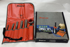 Usa Snap-on 6 Pc Flat Cold Chisel Set Holder Kit Bag Ppc706h0lx Usa Snap-on 6 Pc Flat Cold Chisel Set Holder Kit Bag Ppc706h0lx
