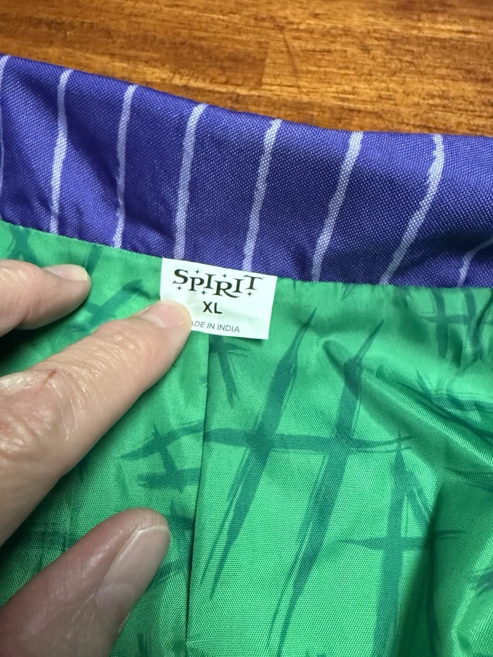 Spirit Joker Costume Jacket ONLY Adult Size Extra Large - Image 2 of 4