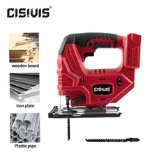 Cisivis Cordless Jig Saw For Milwaukee 18V Battery Brushless jig saw Tool