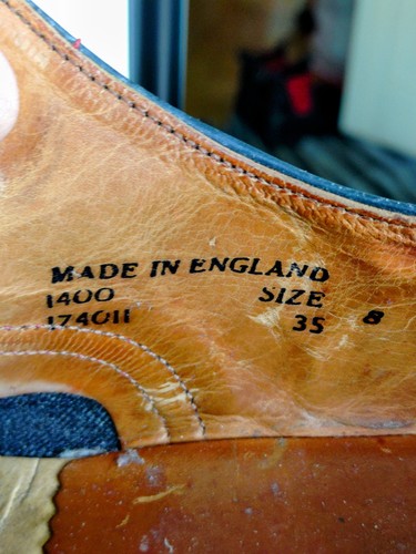 Dr Martens Rare Vintage 90s Shoes | Stars and Stripes USA Flag | Made in England - Bild 8 von 8