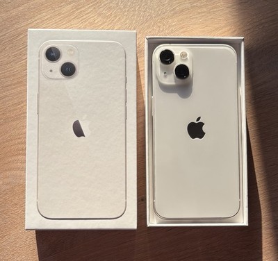 Apple iPhone 13 | 128 GB | Starlight (Weiß) | inkl. Kaufbeleg von Sparhandy