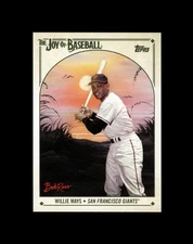 2023 Topps X Bob Ross The Joy of Baseball - Willie Mays #64