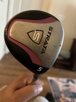 Strata Strata 5-Wood Fairway Golf Club Ladies Right-Handed Pink Black Silver