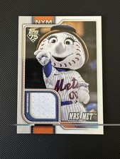 2026 Topps Series 1 Celebration Mrs. Met Patch #MAS-MRS Mascot Relic SP