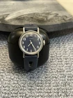 Vintage 1970s Timex Mercury Ladies Watch – Navy Blue Dial & Strap – Manual Wind