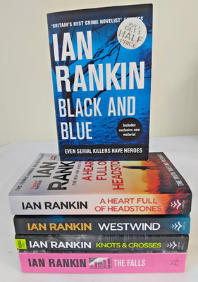 Ian Rankin Books Bundle Paperbacks X 5  Lot/Collection Rebus