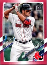 2022 Topps Series 1 Mother's Day Hot Pink /50 Hunter Renfroe #174 Boston Red Sox