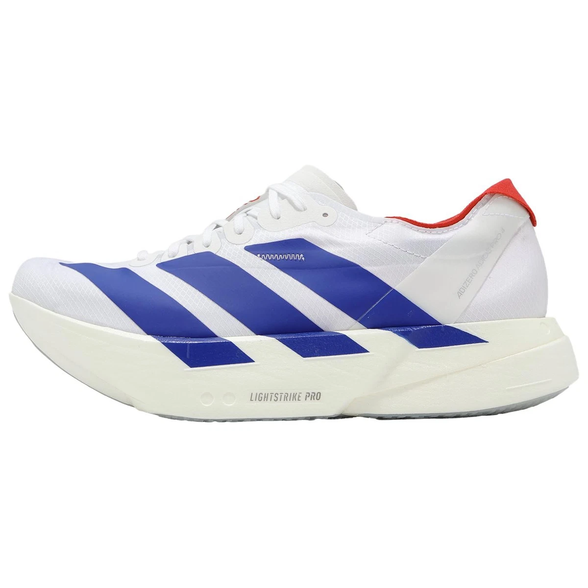 adidas Adizero Adios Pro 4 Cloud White Royal Blue Pure Ruby for