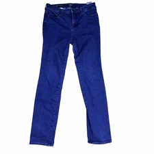 NYDJ Jeans Size 10 Blue Marilyn Straight