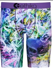 Ethika the Staple HIGH STANDARDS Marijuana Leaves Boxer Briefs  Size XL NWT