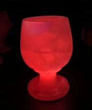 Pink Mangano Calcite Glass UV Reactive Natural Stone 