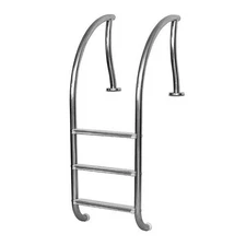 Designer 3 High Impact Plastic Tread Ladder Inter-Fab (DR-L3065P-W)