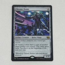 MTG TMT | Chrome Dome 0172 | Rare Teenage Mutant Ninja Turtles!