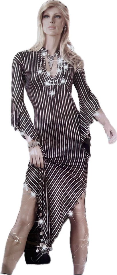 Venta al por mayor 12 egipcio danza del vientre Saidi vestido talla única... - Imagen 2 de 4