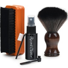 6-in-1 Vinyl Record Cleaning Kit Antistatic Brush Cleaner Liquid Stylus Brush Bo
