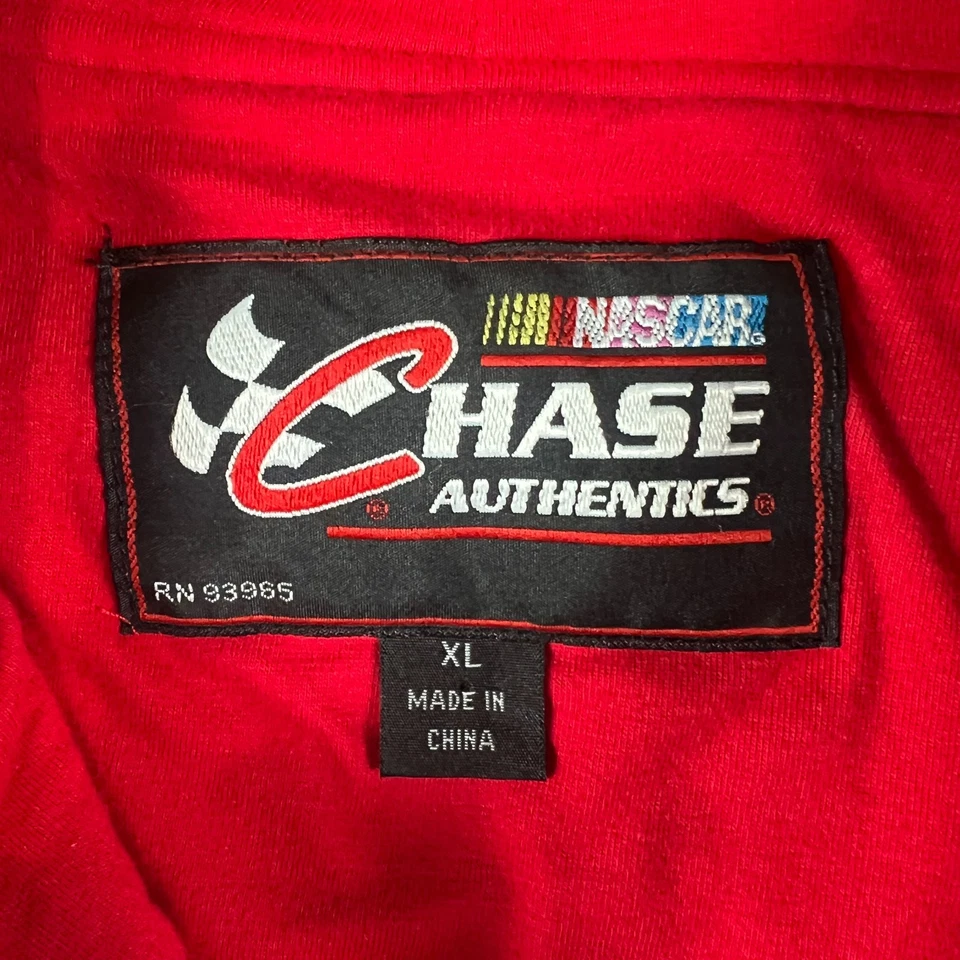Jaqueta de corrida NASCAR Chase vintage masculina GG preta autêntica Drivers Line Jeff Gordon - Imagem 4 de 4