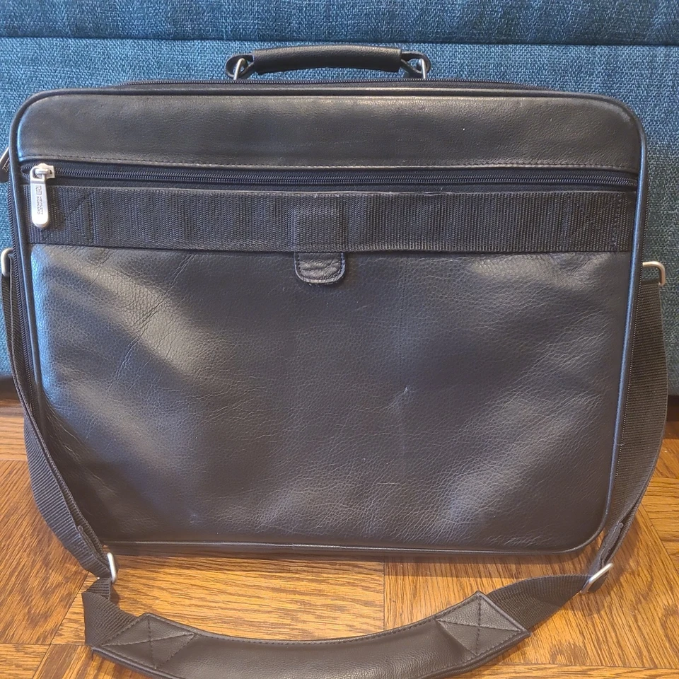 惠普 Invent 黑色笔记本电脑电脑包/公文包 带多个隔层和表带 — 第 4/4 张图片