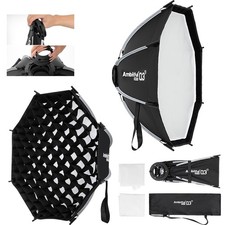 Ambitful Quick Release Softbox with Grid 31.4inch/80cm For Godox Mount