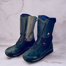 REV'IT! Motorcycle Touring Boots Discovery OutDry Size 7.5 / EUR 41 Black w/ BOA