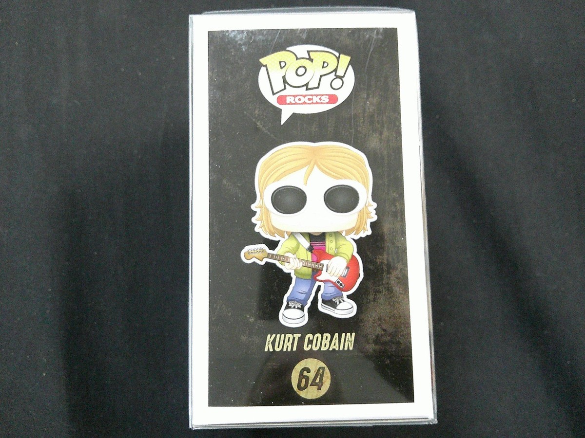 激レア Funko pop! Rocks  Cobain #64 Funko Nirvana POP Rocks Kurt Cobain Exclusive Vinyl Figure