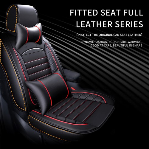 Car Seat Covers Luxury Leather Front & Rear For Holden Colorado RG Cab 2012-2020 - Picture 17 of 54
