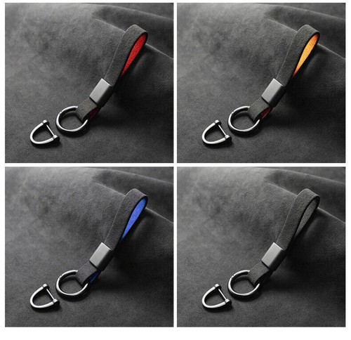 Full Suede Covered Key Fob Remote Protector Holder Cover Case For Mitsubishi ASX - Picture 8 of 8