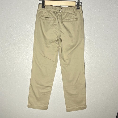 Cat and Jack Size 10 Boys Khaki School Pants adjustable waist 100% cotton - Picture 7 of 7