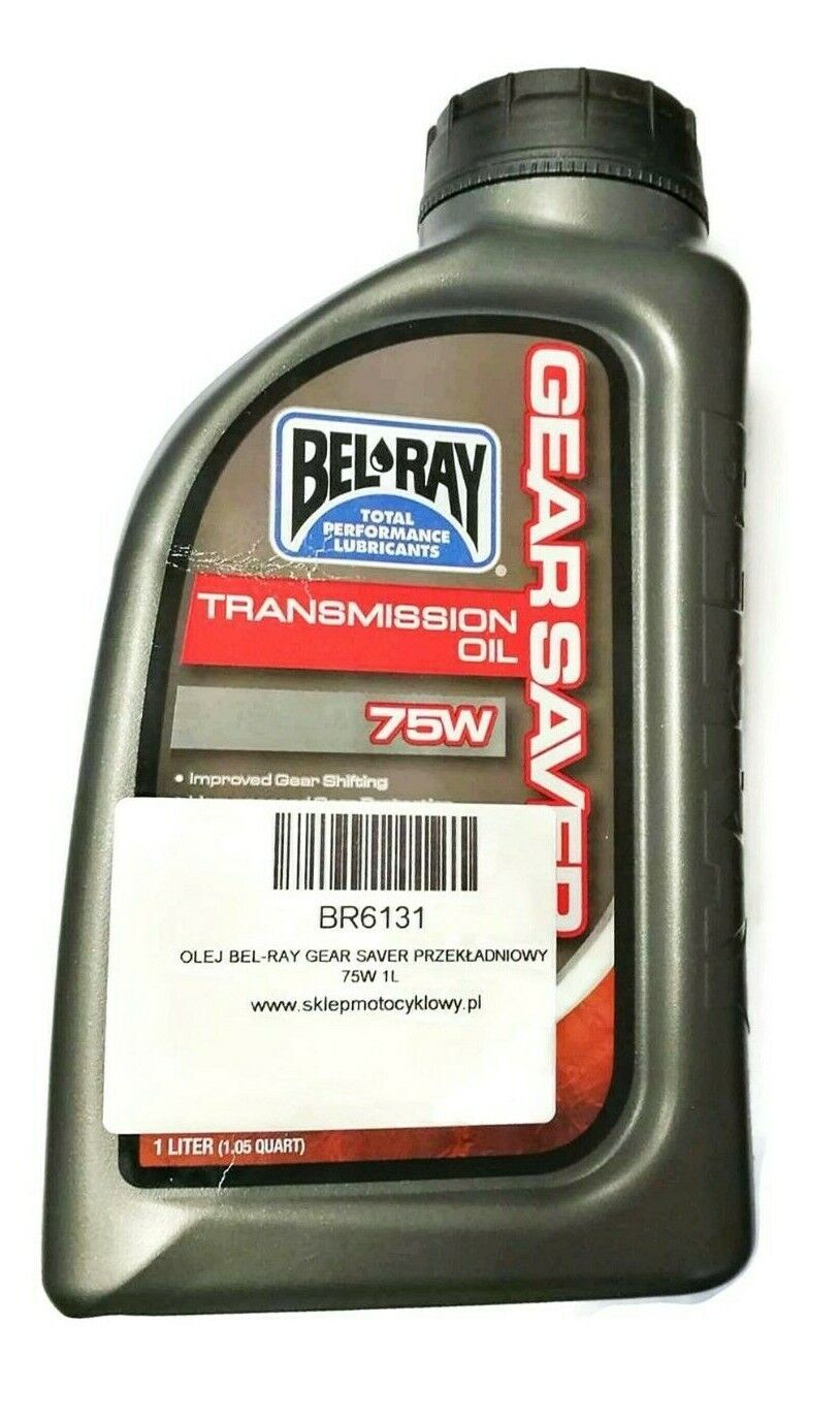 Huile moteur Gear Saver Bel-Ray 75W lubrifiant premium transmission 1L
