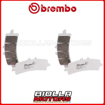 FRONT BRAKE PAD KIT BREMBO KAWASAKI ZX-10R ABS 1000 2017 [LA] 2x07BB37